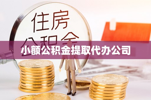 六安小额公积金提取代办公司